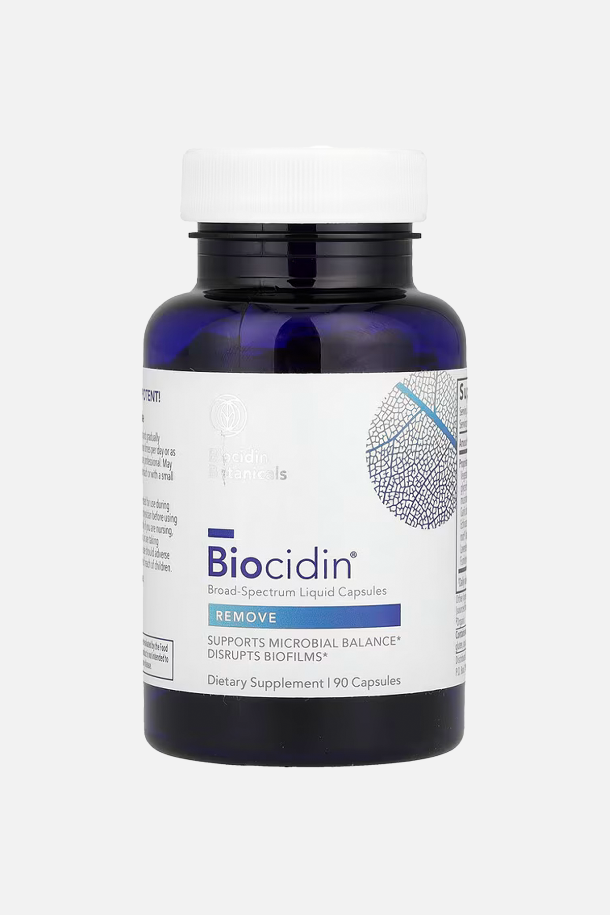 Biocidin Botanicals, Biocidin®, Geniş Spektrumlu Sıvı Kapsüller, 90 Kapsül