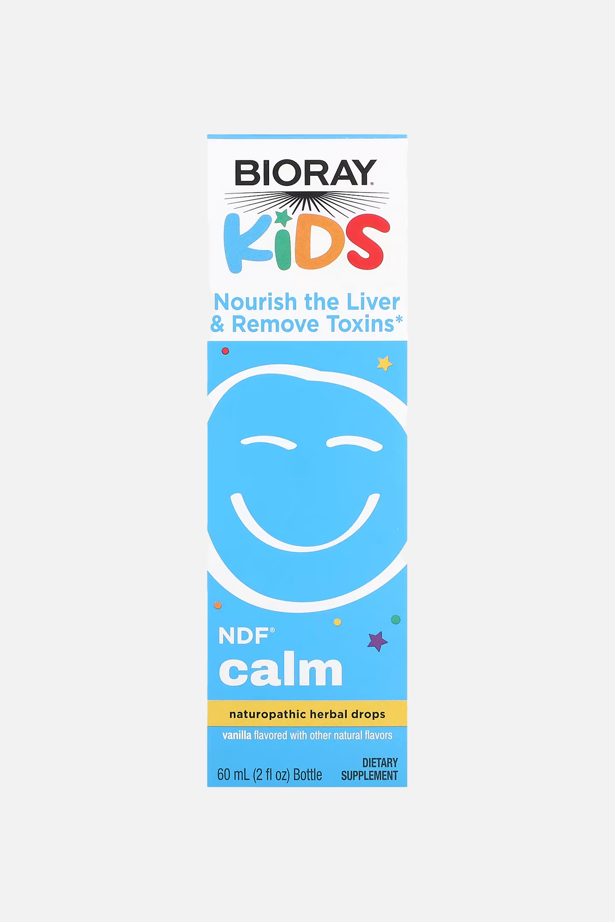 Bioray, Çocuklar, NDF Sakin, Vanilya, 2 fl oz (60 ml)